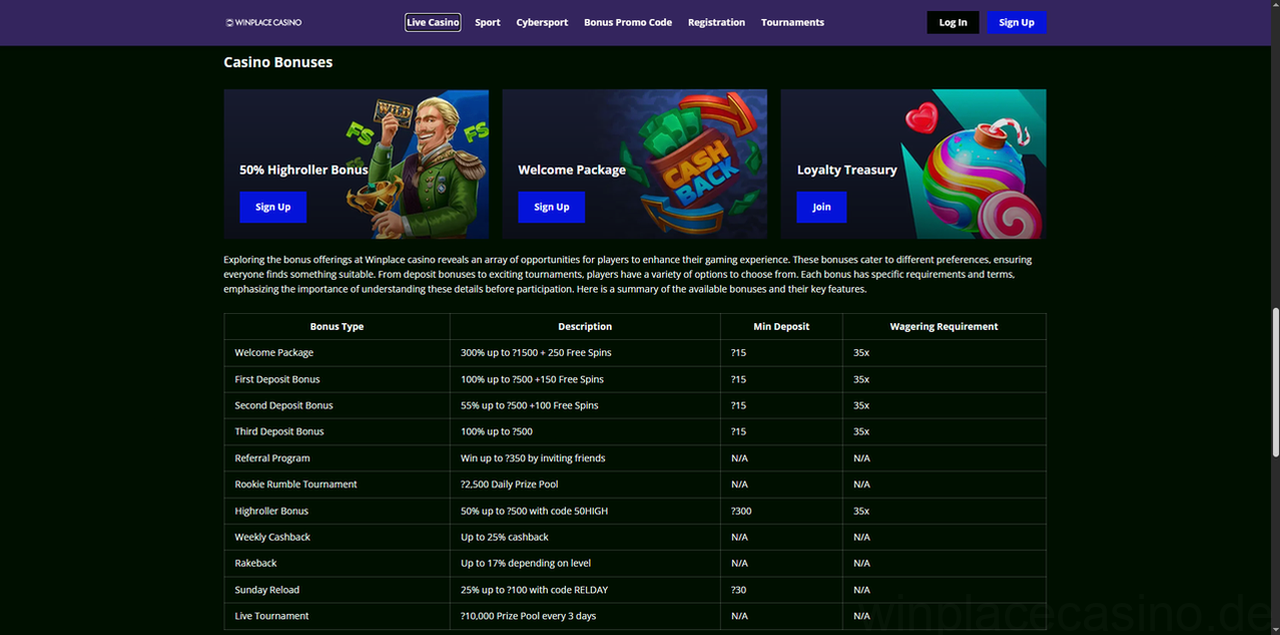 Winplace Casino Casino